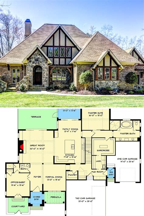 tudor house floor plan|modern tudor cottage house plans.